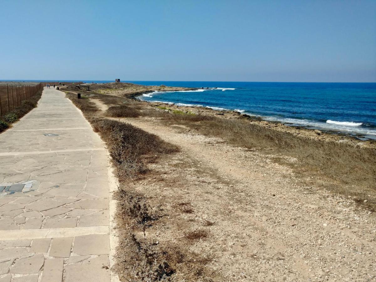 Faros Beach Apartment A102 Paphos Eksteriør bilde